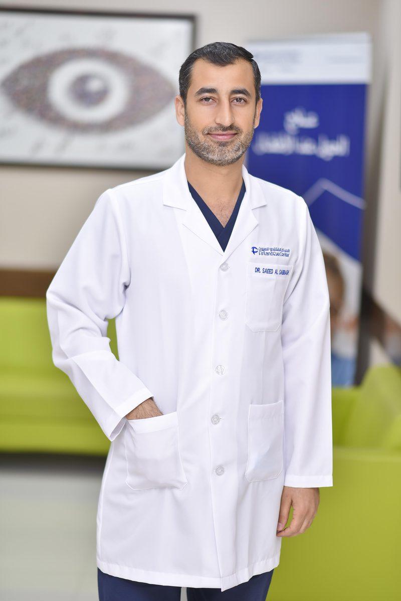 د. سعيد الصباغ، طبيب عيون