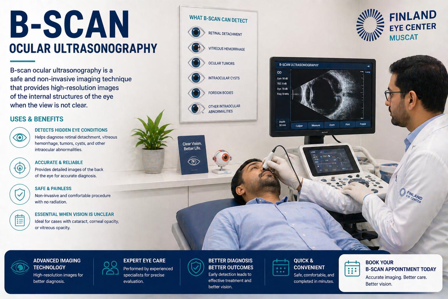 B-Scan Ocular Ultrasonography